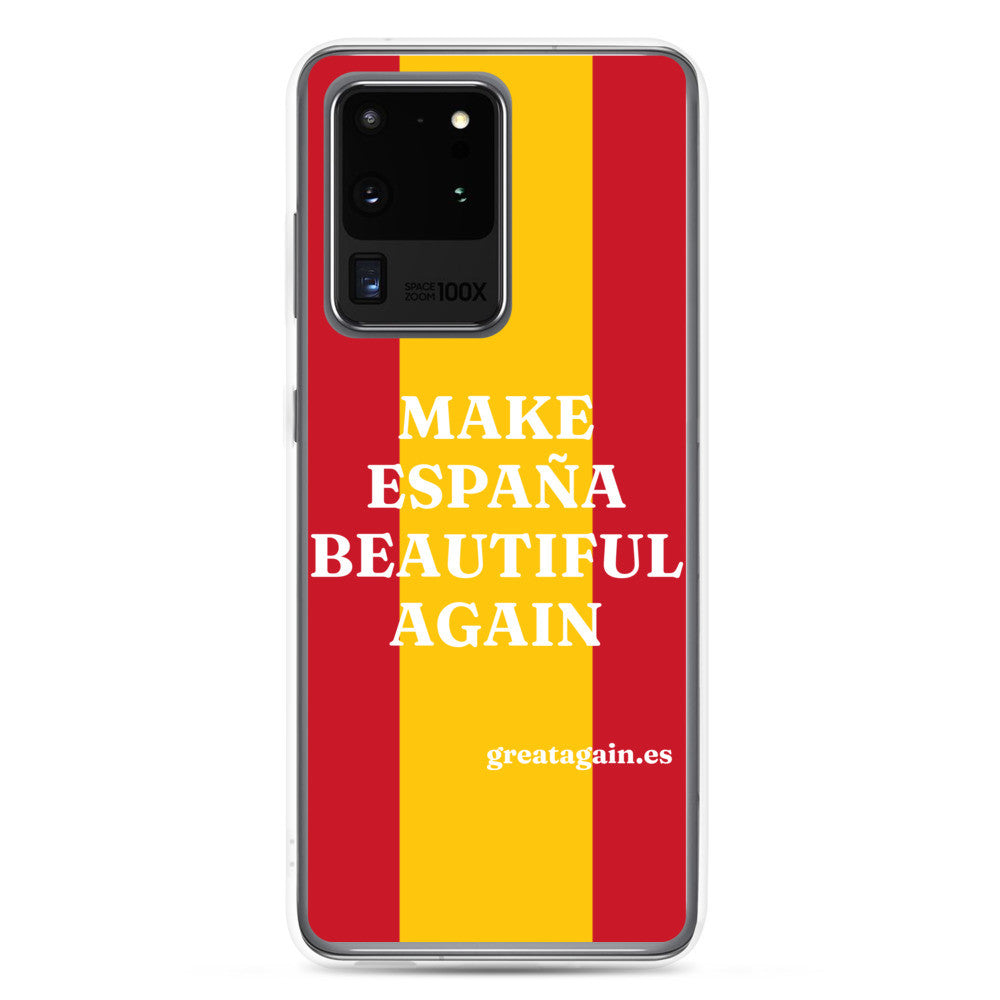 Carcasa transparente Samsung® Make España Beautiful Again