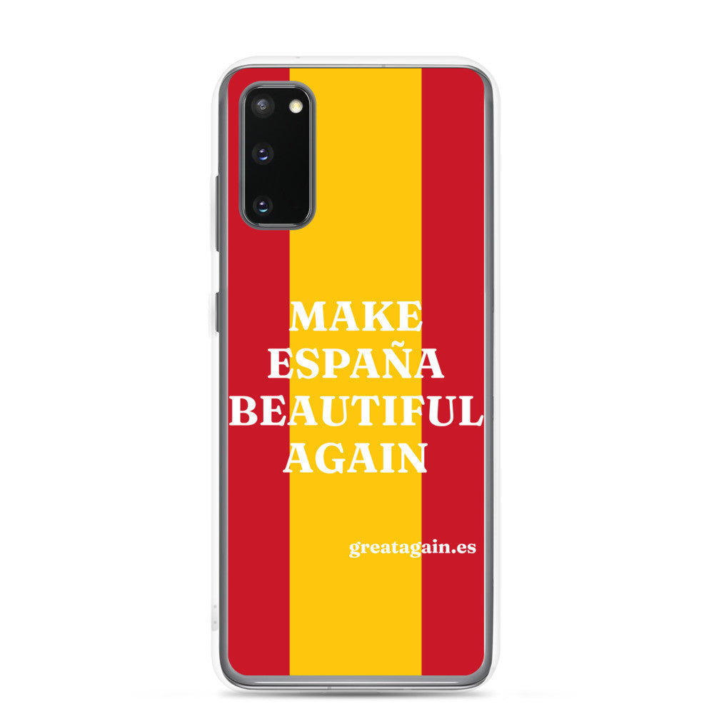Carcasa transparente Samsung® Make España Beautiful Again