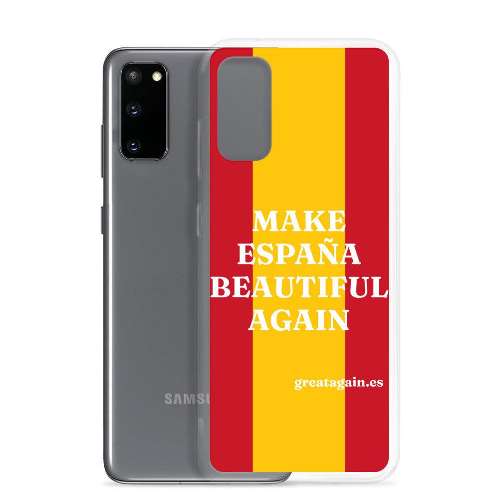 Carcasa transparente Samsung® Make España Beautiful Again