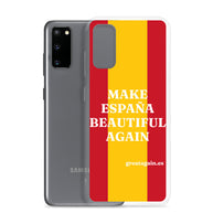 Carcasa transparente Samsung® Make España Beautiful Again