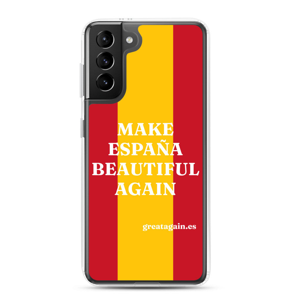Carcasa transparente Samsung® Make España Beautiful Again