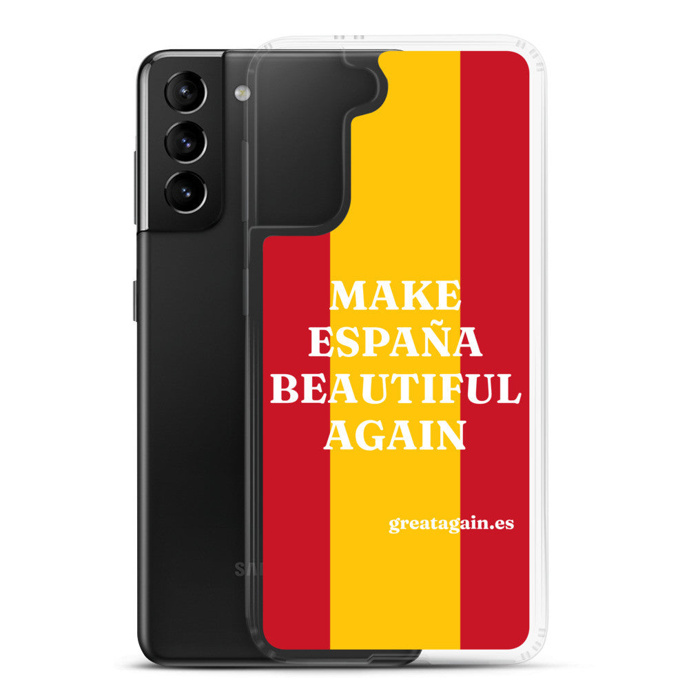 Carcasa transparente Samsung® Make España Beautiful Again