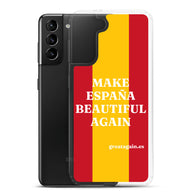 Carcasa transparente Samsung® Make España Beautiful Again