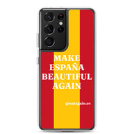 Carcasa transparente Samsung® Make España Beautiful Again