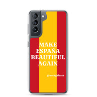 Carcasa transparente Samsung® Make España Beautiful Again