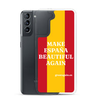 Carcasa transparente Samsung® Make España Beautiful Again
