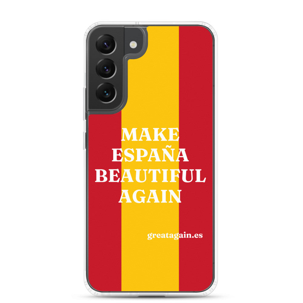 Carcasa transparente Samsung® Make España Beautiful Again