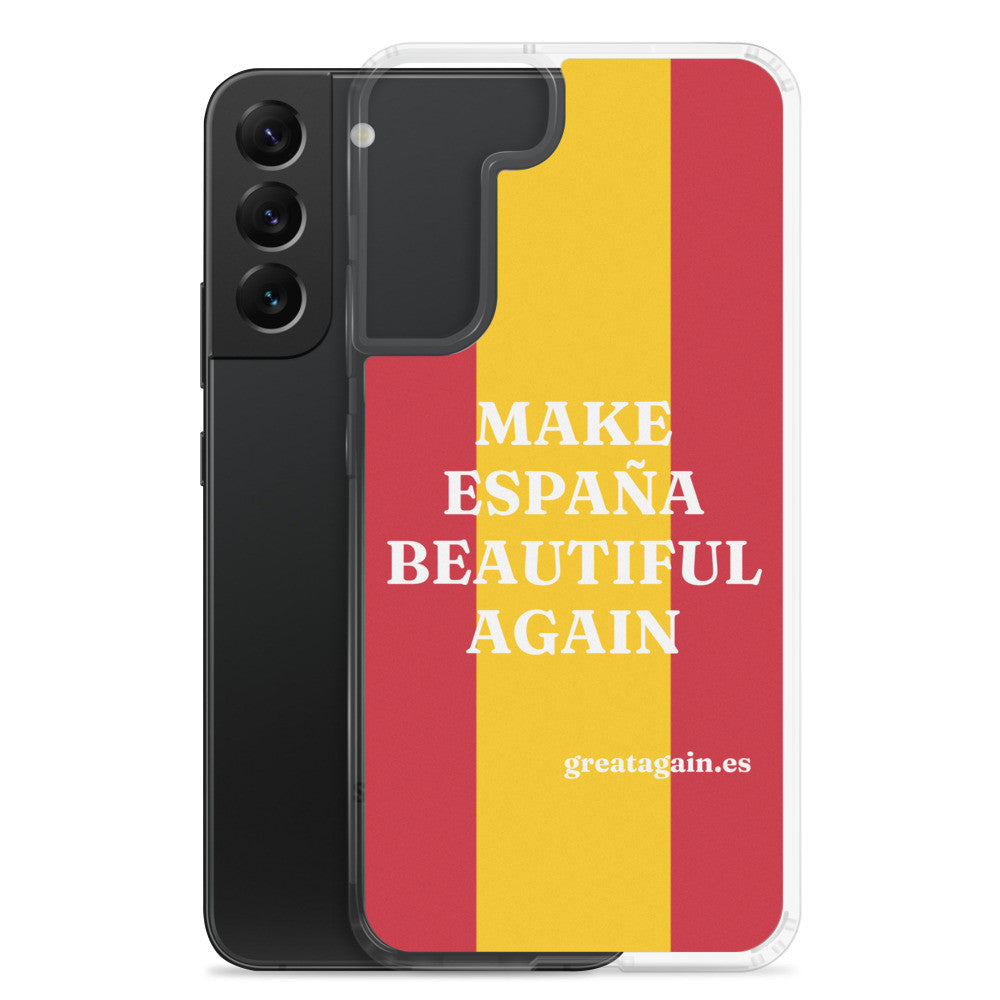 Carcasa transparente Samsung® Make España Beautiful Again