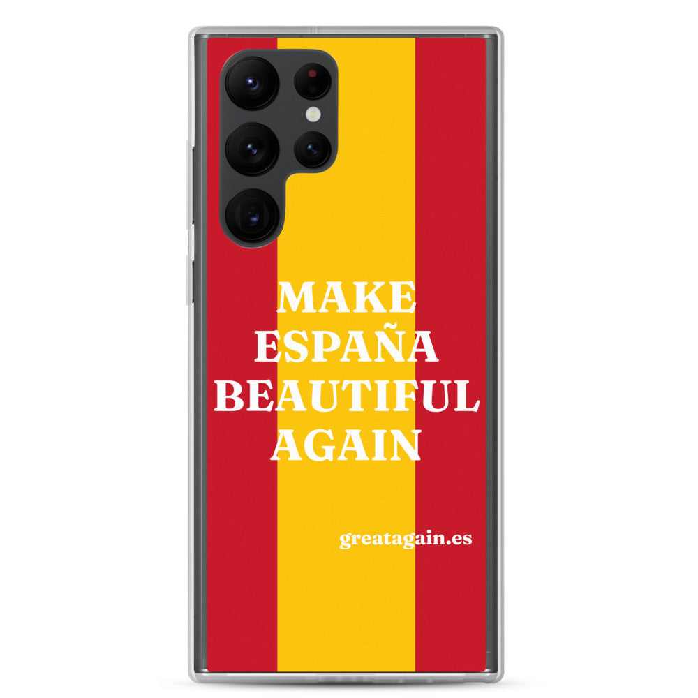 Carcasa transparente Samsung® Make España Beautiful Again