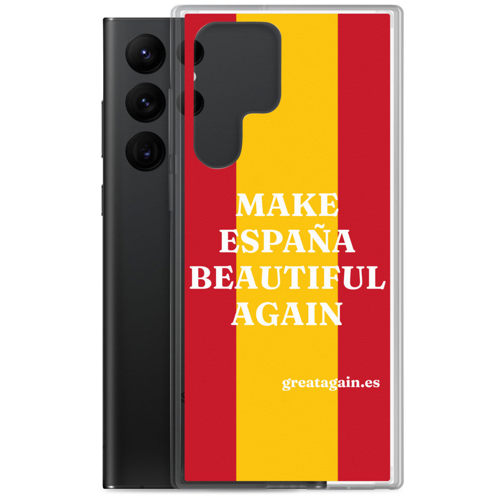 Carcasa transparente Samsung® Make España Beautiful Again