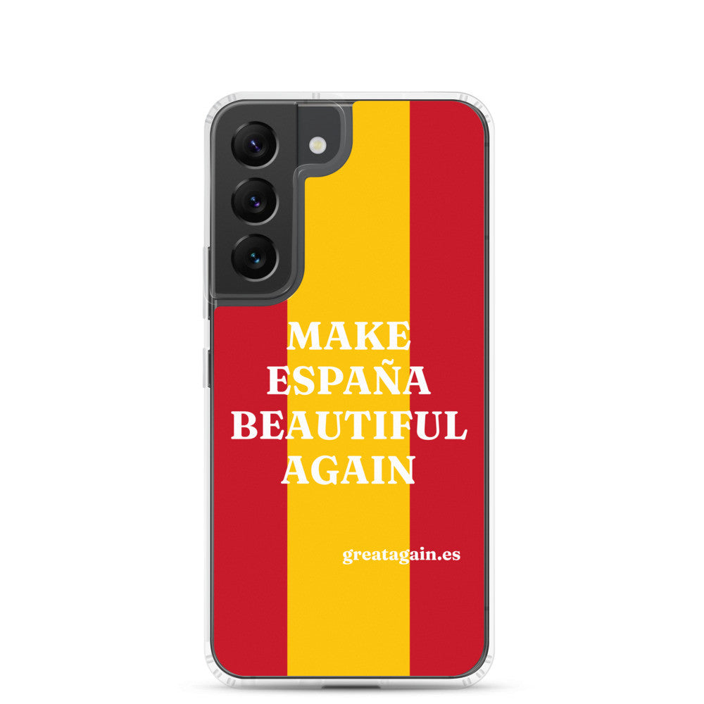 Carcasa transparente Samsung® Make España Beautiful Again
