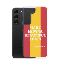 Carcasa transparente Samsung® Make España Beautiful Again
