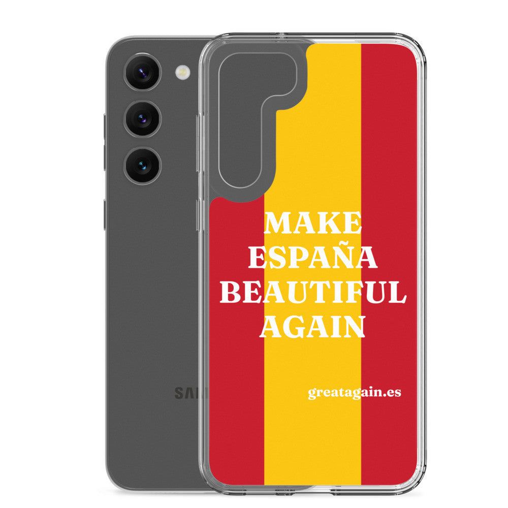 Carcasa transparente Samsung® Make España Beautiful Again