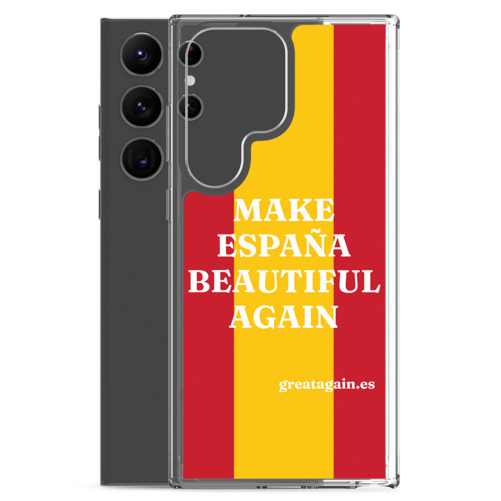 Carcasa transparente Samsung® Make España Beautiful Again