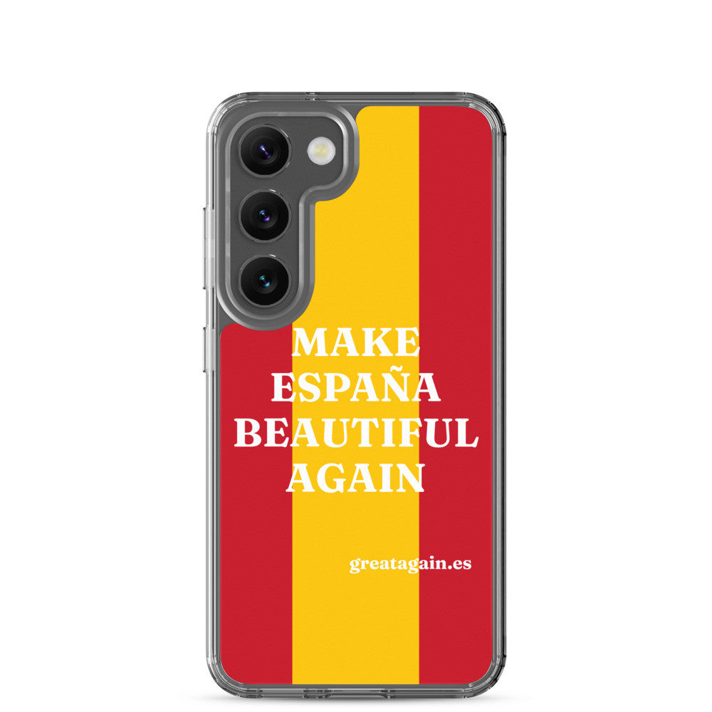 Carcasa transparente Samsung® Make España Beautiful Again