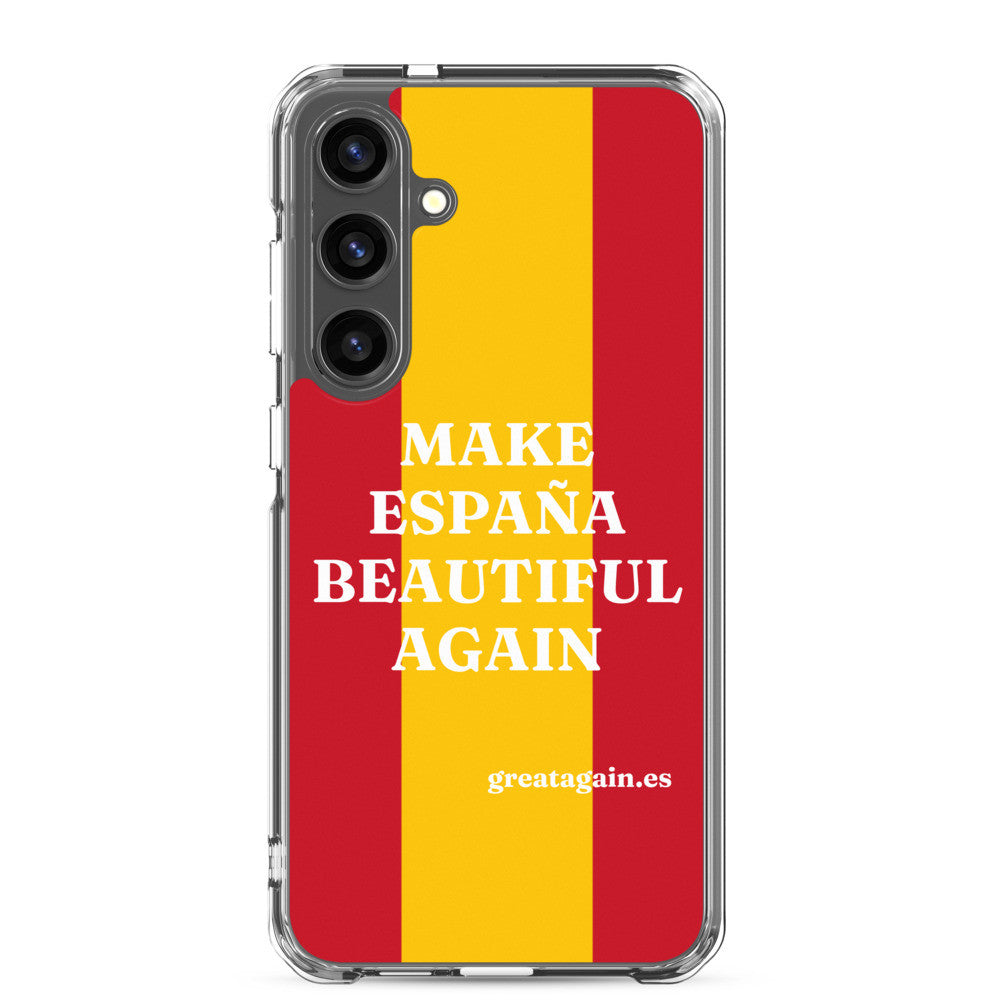 Carcasa transparente Samsung® Make España Beautiful Again