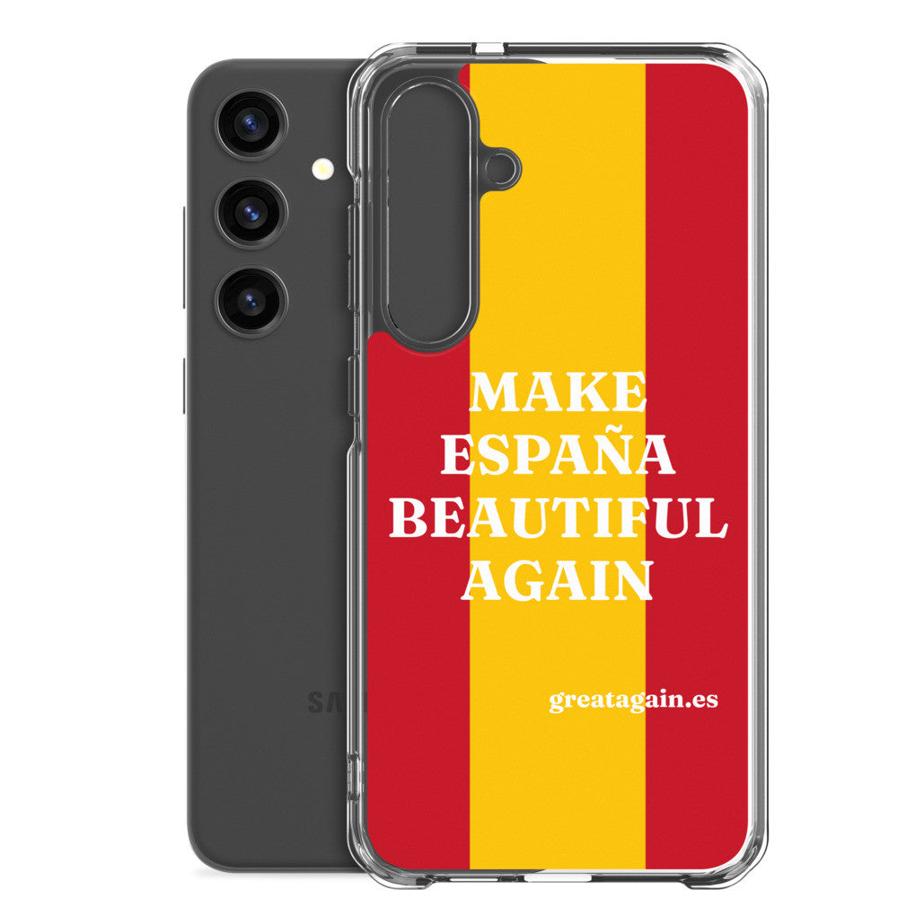Carcasa transparente Samsung® Make España Beautiful Again