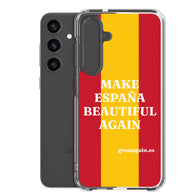 Carcasa transparente Samsung® Make España Beautiful Again