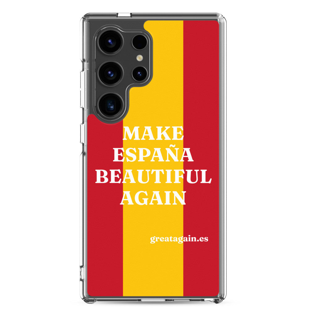 Carcasa transparente Samsung® Make España Beautiful Again