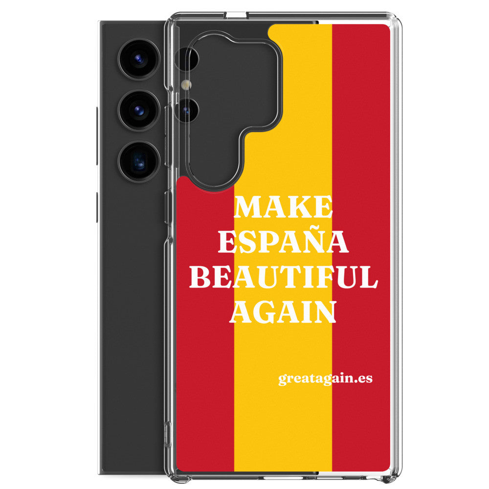 Carcasa transparente Samsung® Make España Beautiful Again