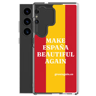 Carcasa transparente Samsung® Make España Beautiful Again