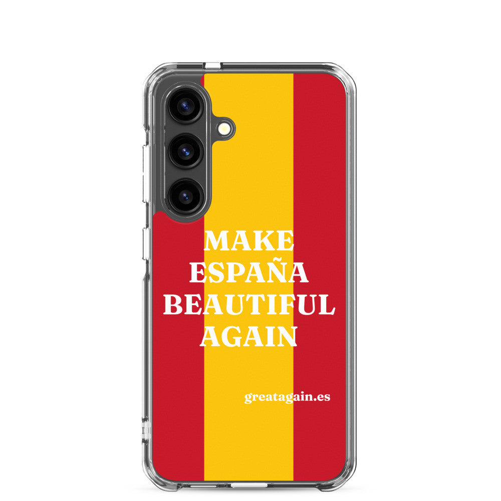 Carcasa transparente Samsung® Make España Beautiful Again