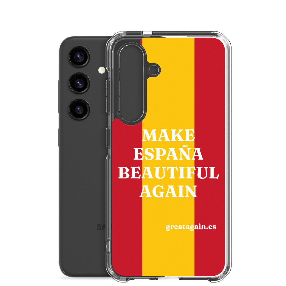 Carcasa transparente Samsung® Make España Beautiful Again