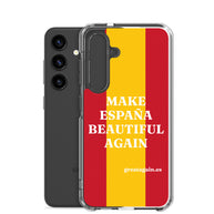 Carcasa transparente Samsung® Make España Beautiful Again