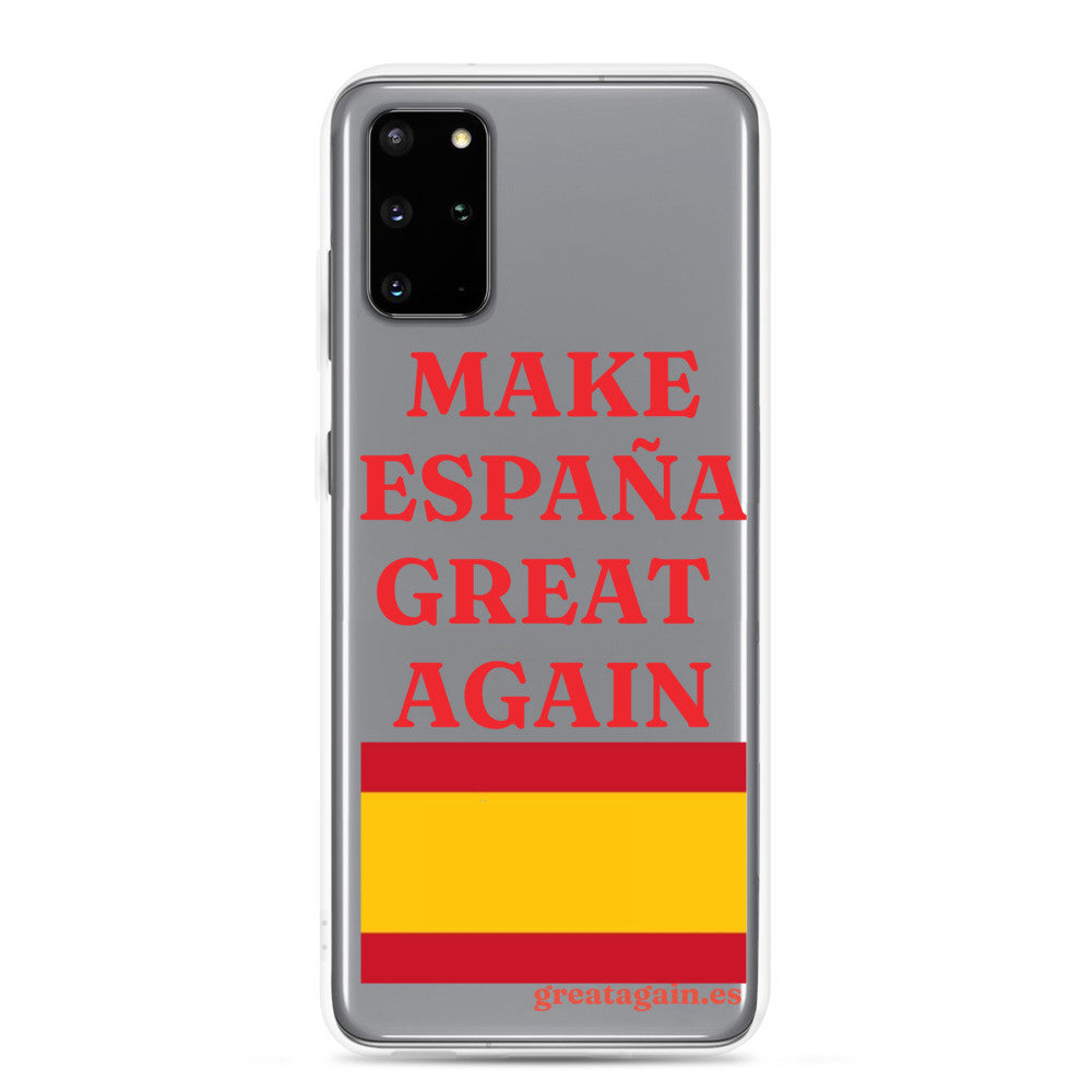 Carcasa transparente Samsung® Make España Great Again