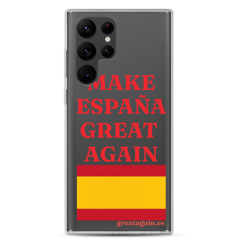 Carcasa transparente Samsung® Make España Great Again