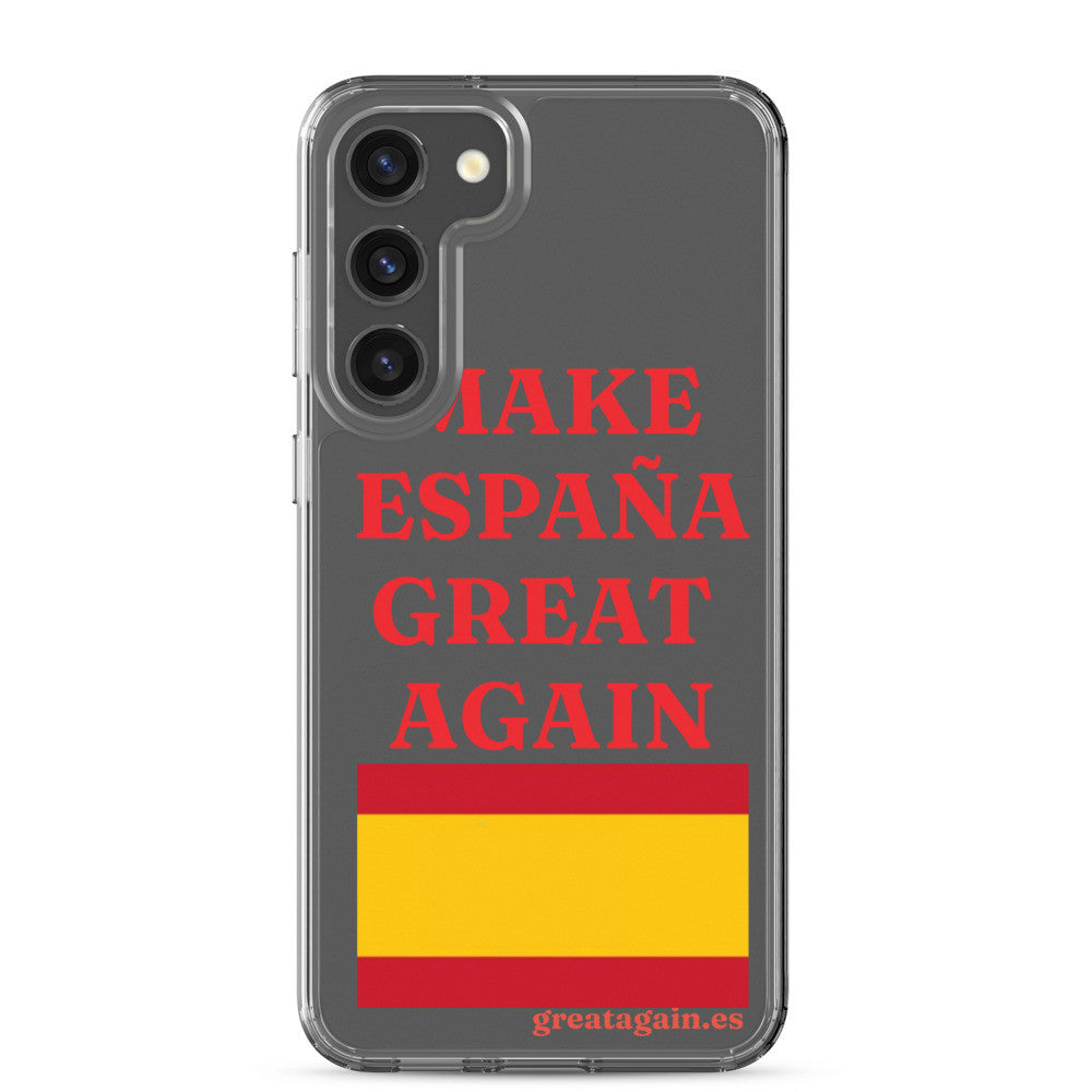Carcasa transparente Samsung® Make España Great Again