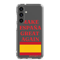Carcasa transparente Samsung® Make España Great Again