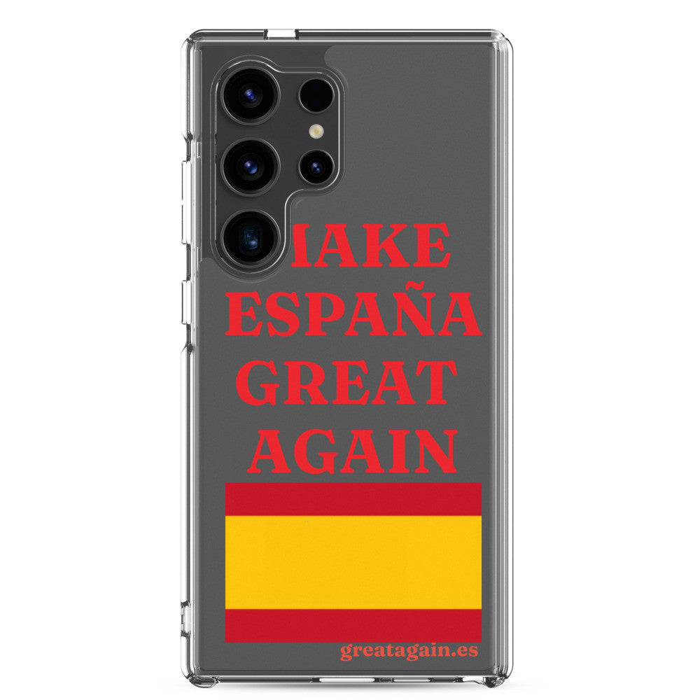 Carcasa transparente Samsung® Make España Great Again