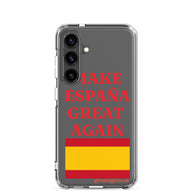 Carcasa transparente Samsung® Make España Great Again