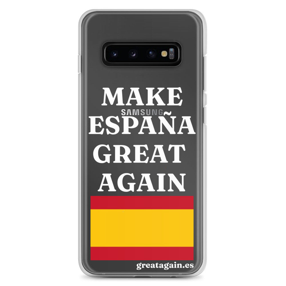 Carcasa transparente Samsung® Make España Great Again