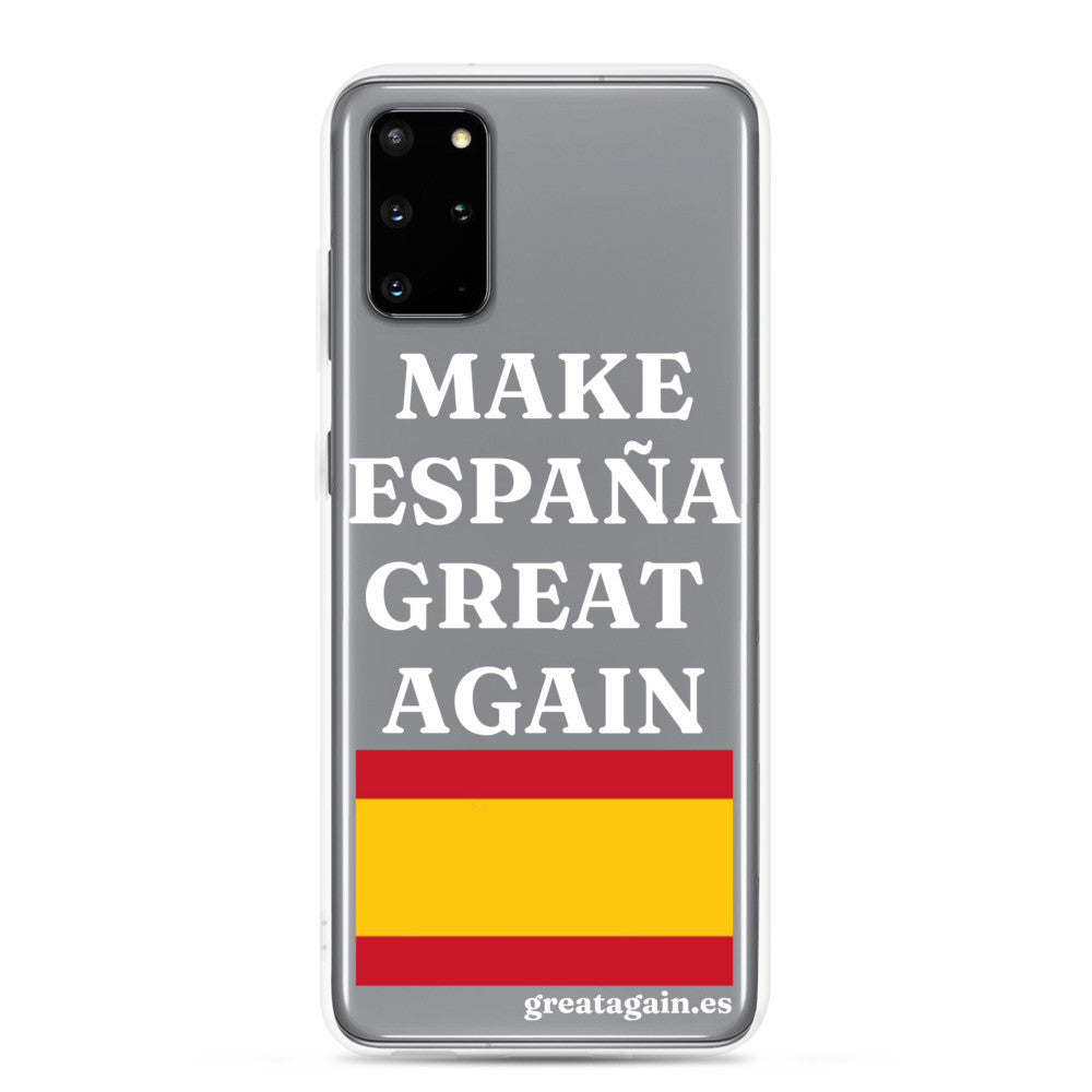 Carcasa transparente Samsung® Make España Great Again