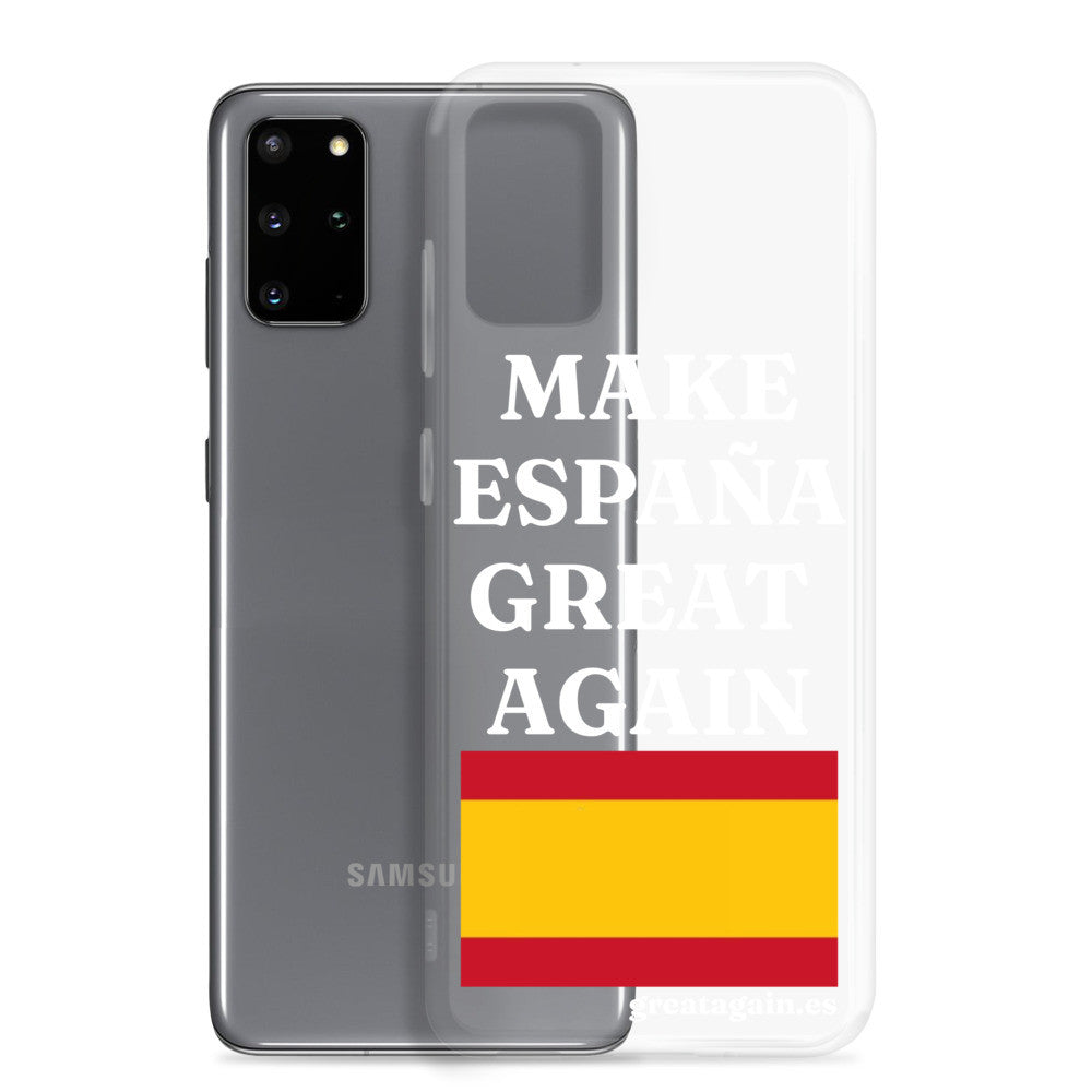 Carcasa transparente Samsung® Make España Great Again