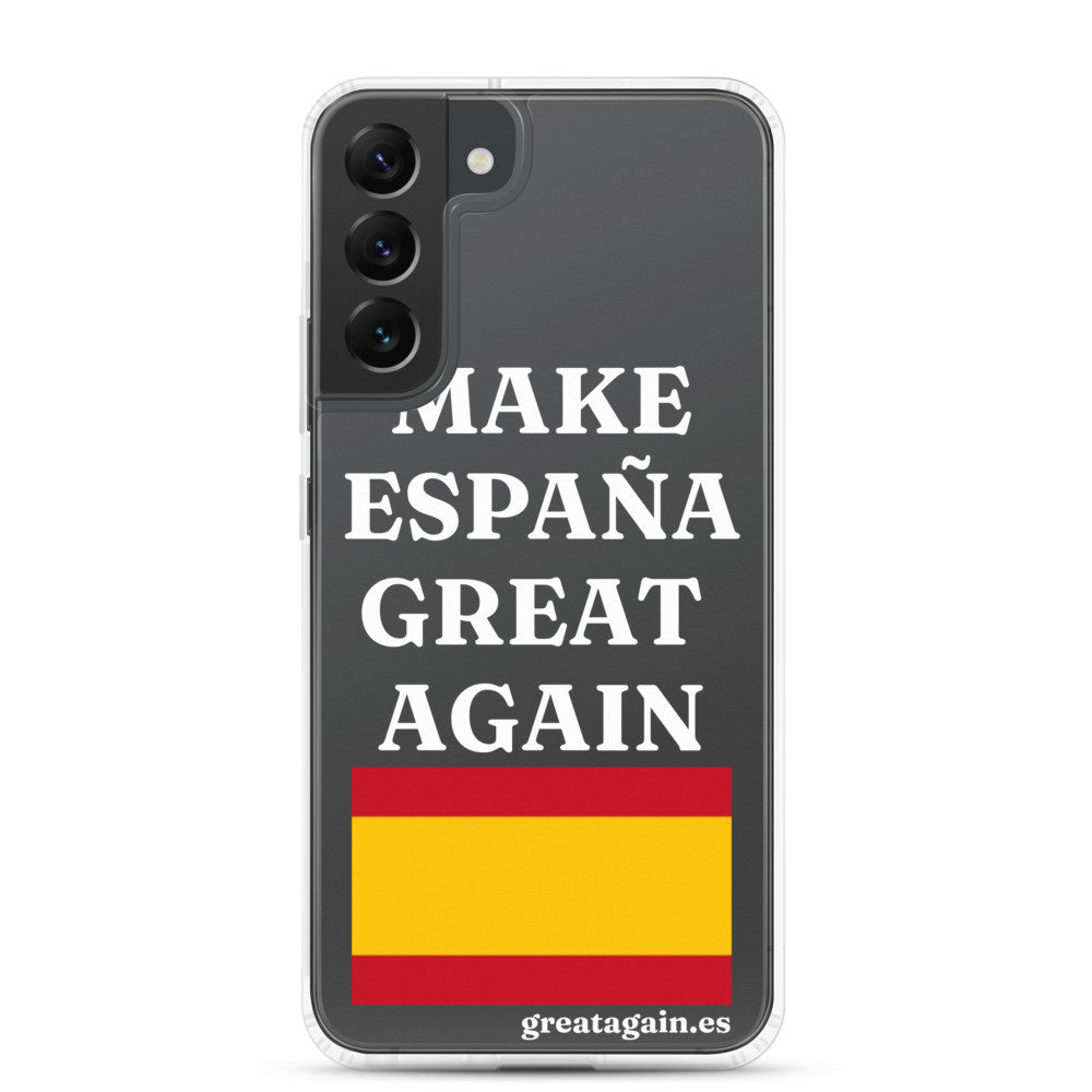 Carcasa transparente Samsung® Make España Great Again
