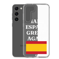 Carcasa transparente Samsung® Make España Great Again