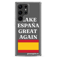 Carcasa transparente Samsung® Make España Great Again