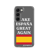 Carcasa transparente Samsung® Make España Great Again