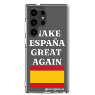 Carcasa transparente Samsung® Make España Great Again