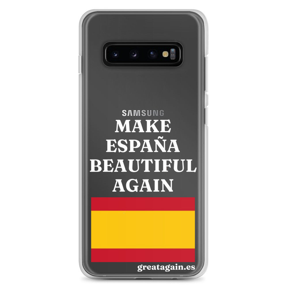 Carcasa transparente Samsung® Make España Beautiful Again