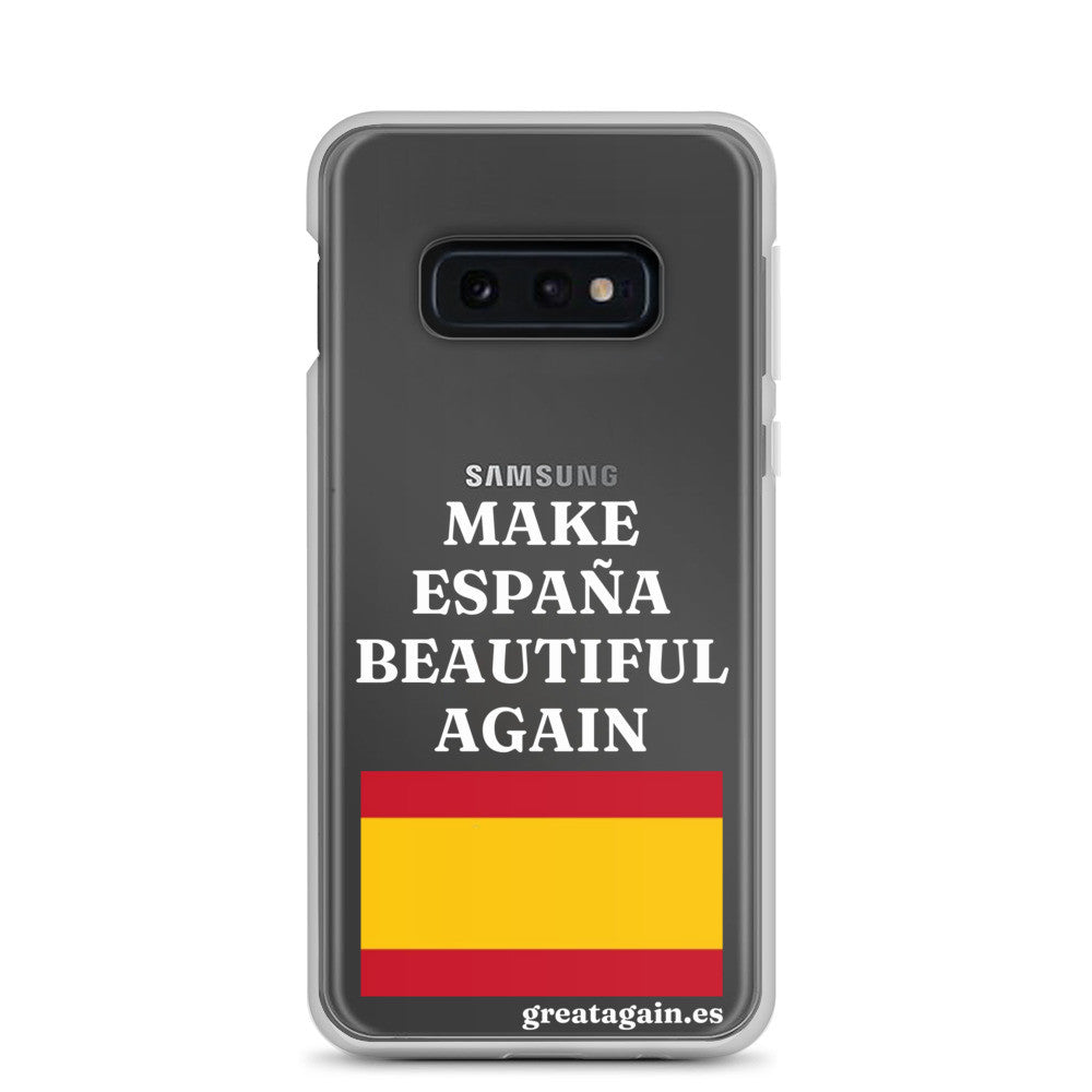 Carcasa transparente Samsung® Make España Beautiful Again