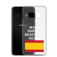 Carcasa transparente Samsung® Make España Beautiful Again