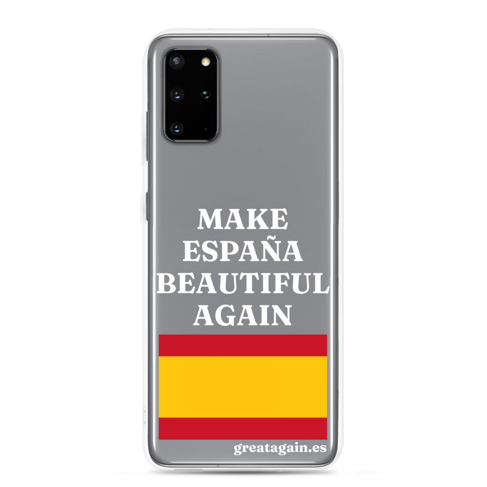 Carcasa transparente Samsung® Make España Beautiful Again