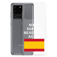 Carcasa transparente Samsung® Make España Beautiful Again
