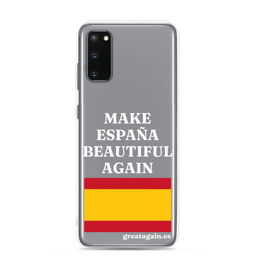 Carcasa transparente Samsung® Make España Beautiful Again