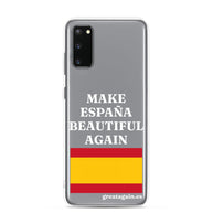 Carcasa transparente Samsung® Make España Beautiful Again