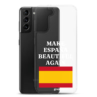 Carcasa transparente Samsung® Make España Beautiful Again